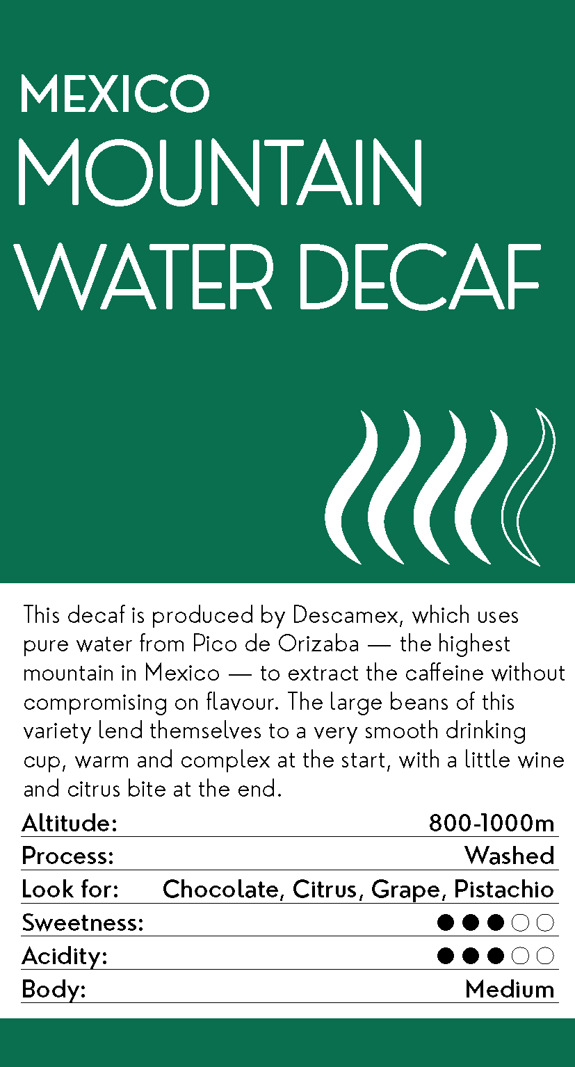 Mexico Mountain Water Decaf